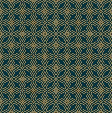 Abstract seamless pattern, Vector seamless pattern. Repeating geometric ornam イラスト素材