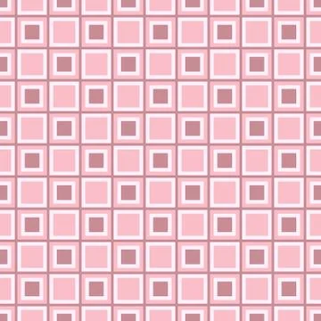 Abstract seamless pattern - vector square background design イラスト素材