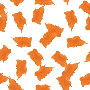 Abstract Seamless Pattern with Watercolor Spots. Stock Illustration