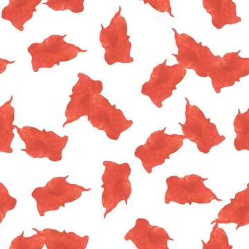 Abstract Seamless Pattern with Watercolor Spots. Stock Illustration