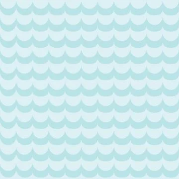 Abstract seamless pattern with waves Stock Illustration