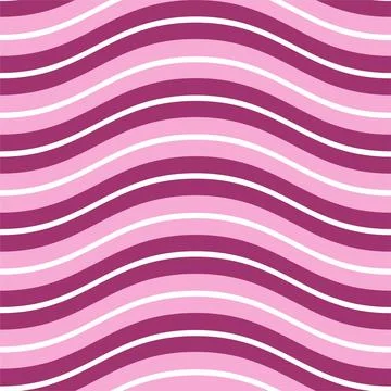Abstract seamless pattern with waves. Stock Illustration