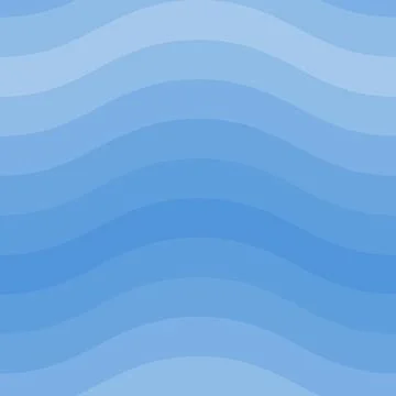 Abstract seamless pattern with waves. Stock Illustration