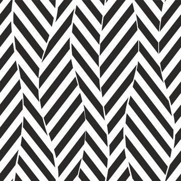 Abstract seamless pattern with waves. Stock Illustration