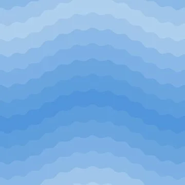 Abstract seamless pattern with waves. Stock Illustration