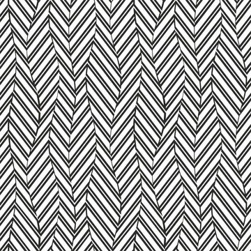 Abstract seamless pattern with waves. Stock Illustration