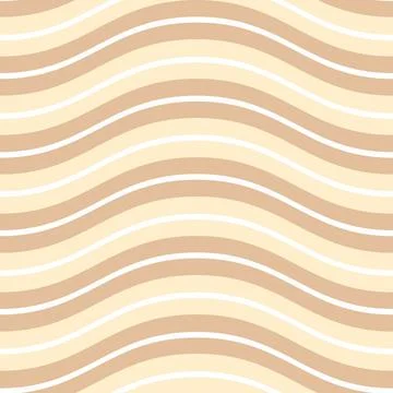 Abstract seamless pattern with waves. Stock Illustration