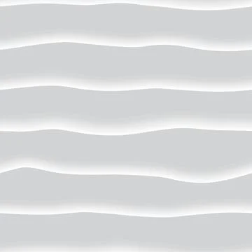 Abstract seamless pattern with waves or dunes Illustrazione stock