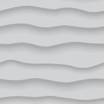 Abstract seamless pattern with waves, relief of sand. Stock Illustration