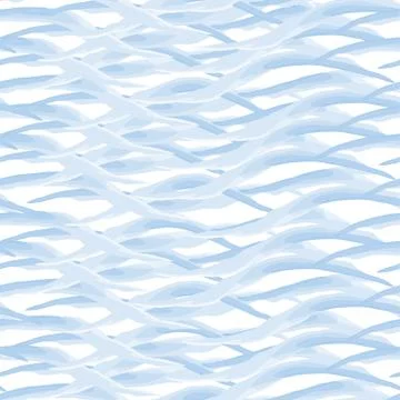 Abstract seamless pattern with waves. Sea theme.Vector Stock Illustration