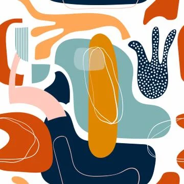 Abstract seamless pattern/background/wallpaper Stock Illustration