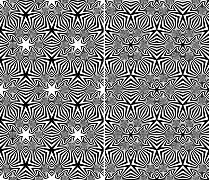 Abstract seamless patterns Stock Illustration