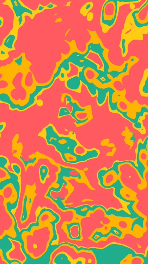 Abstract Seamless patterns in shades of Color Palette animation Video stock 279992189