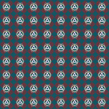 Abstract seamless polygon pattern background Stock Photos