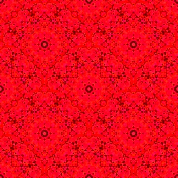 Abstract Seamless Red Geometric Vector Pattern Stock Illustration