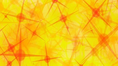 Abstract seamless red, yellow and orange bokeh stars light background Stock Footage 71451360
