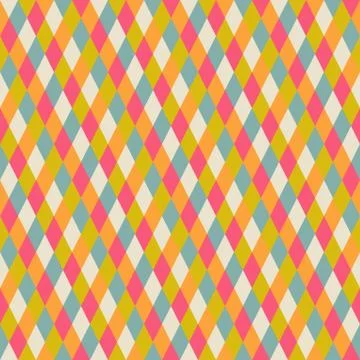 Abstract seamless repeat pattern with rhombs, seamless geometric pattern with Stock Illustration