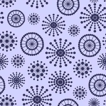 An abstract seamless repeating pattern Stock Illustration