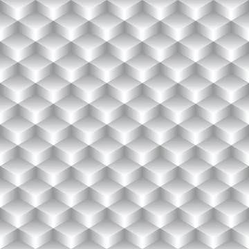 Abstract seamless simple geometric texture - gray boxes Stock Illustration