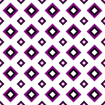 Abstract seamless square pattern background Stock Illustration