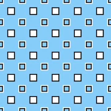 Abstract seamless square pattern design background - colored vector illustration イラスト素材