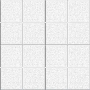 Abstract seamless square pattern. Marble tile floor. Gray white ceramic tiles Stock Illustration