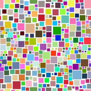 Abstract seamless squares Stock Illustration
