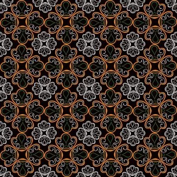 Abstract seamless texture, colorful endless pattern Stock Illustration
