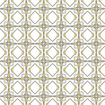 Abstract seamless texture of the elements gold and silver 스톡 일러스트