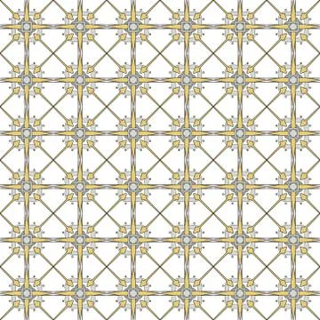 Abstract seamless texture of the elements gold and silver Stock Illustration