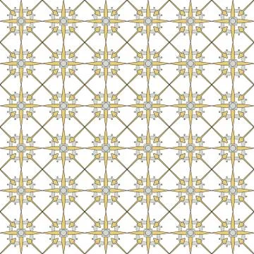 Abstract seamless texture of the elements gold and silver イラスト素材