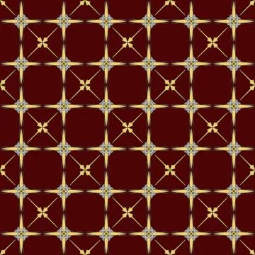 Abstract seamless texture of the elements gold and silver Stock Illustration