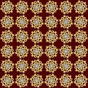 Abstract seamless texture of the elements gold and silver Stock Illustration