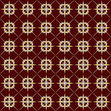 Abstract seamless texture of the elements gold and silver Stock Illustration