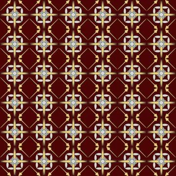 Abstract seamless texture of the elements gold and silver Stock Illustration