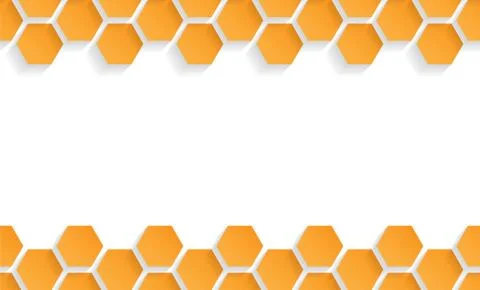 Abstract  seamless texture with honeycombs Stock-Illustration