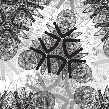 Abstract seamless texture Stock Illustration