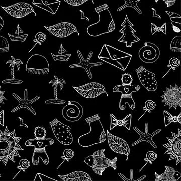 Abstract seamless texture Illustrazione stock