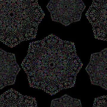 Abstract seamless texture Stock Illustration