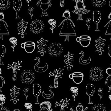 Abstract seamless texture Stock Illustration