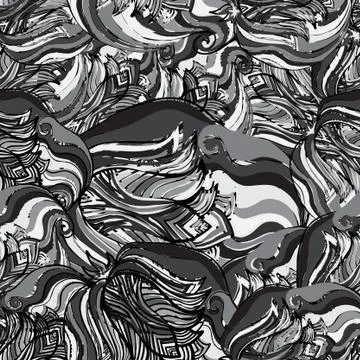 Abstract seamless texture Illustrazione stock