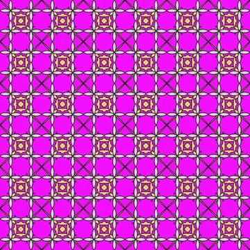 Abstract seamless texture on a pink background. Stock Illustration