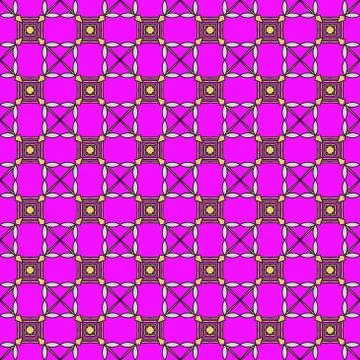 Abstract seamless texture on a pink background. Illustrazione stock