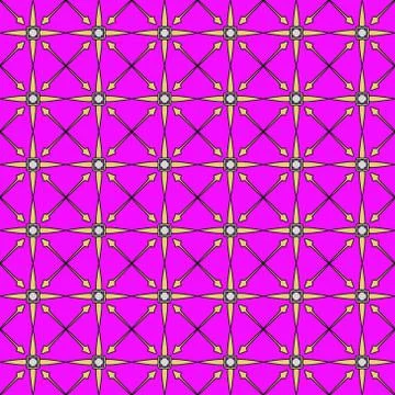Abstract seamless texture on a pink background. Stock Illustration