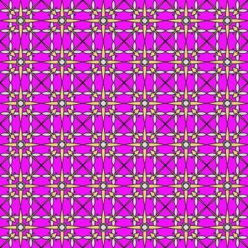 Abstract seamless texture on a pink background. Stock Illustration