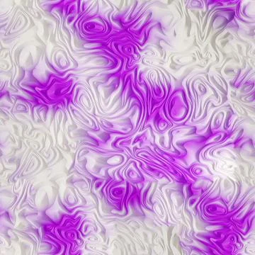 Abstract seamless texture wave relief volume bump freshness purple white tren Stock Illustration