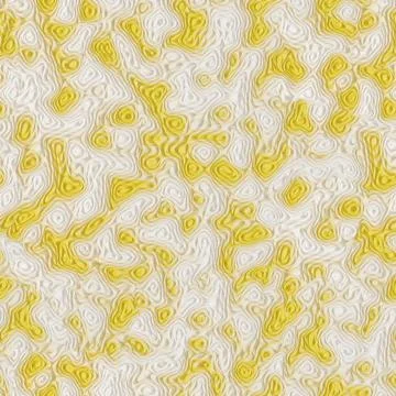 Abstract seamless texture waves relief volume bump freshness spring floral ye Stock Illustration