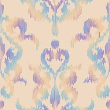 Abstract seamless tileable pattern. Decorative abstract grunge vintage patter Stock Illustration