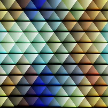 Abstract seamless triangle pattern. Stock Illustration