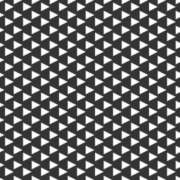 Abstract seamless triangle pattern for textile texture and simple backgrounds Stock Illustration